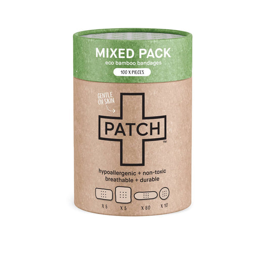 PATCH Bamboo Bandages - Assorted Sizes Mix Pack