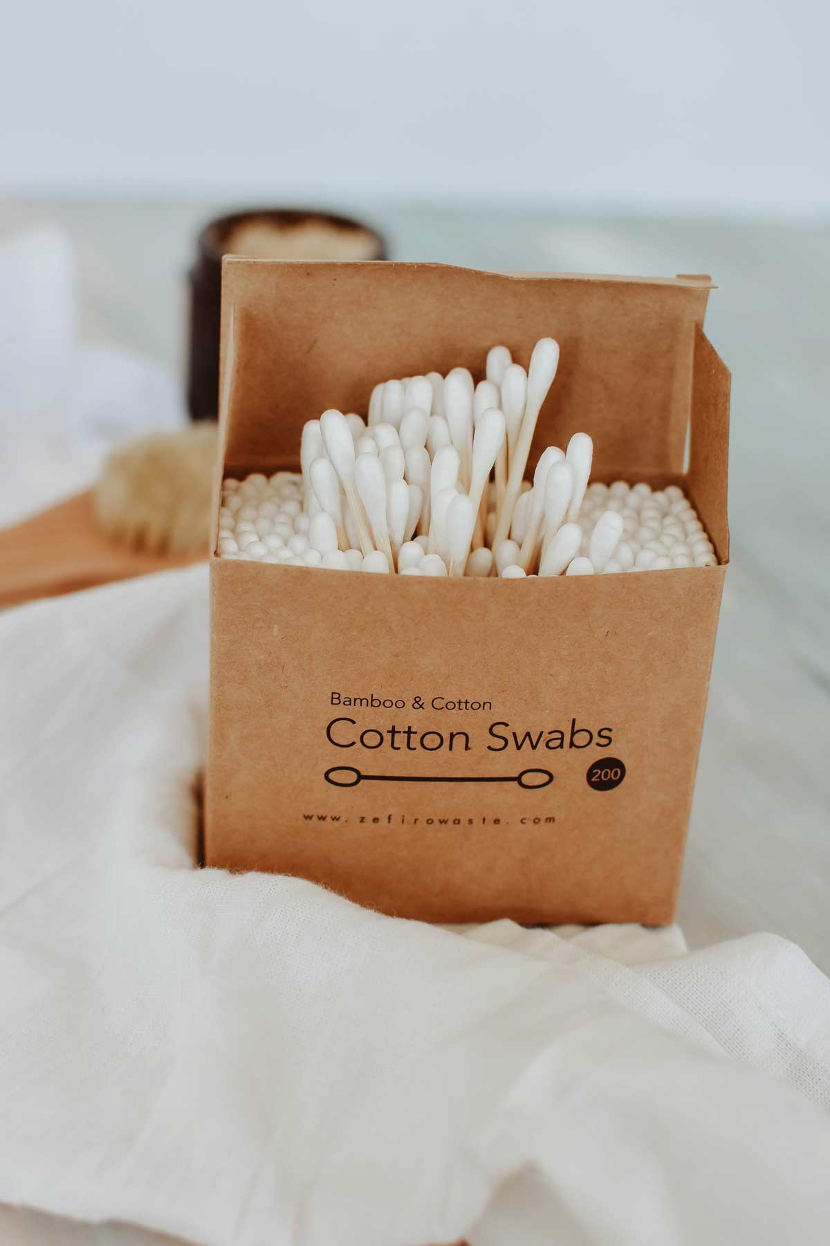 Zefiro Waste Cotton Swabs