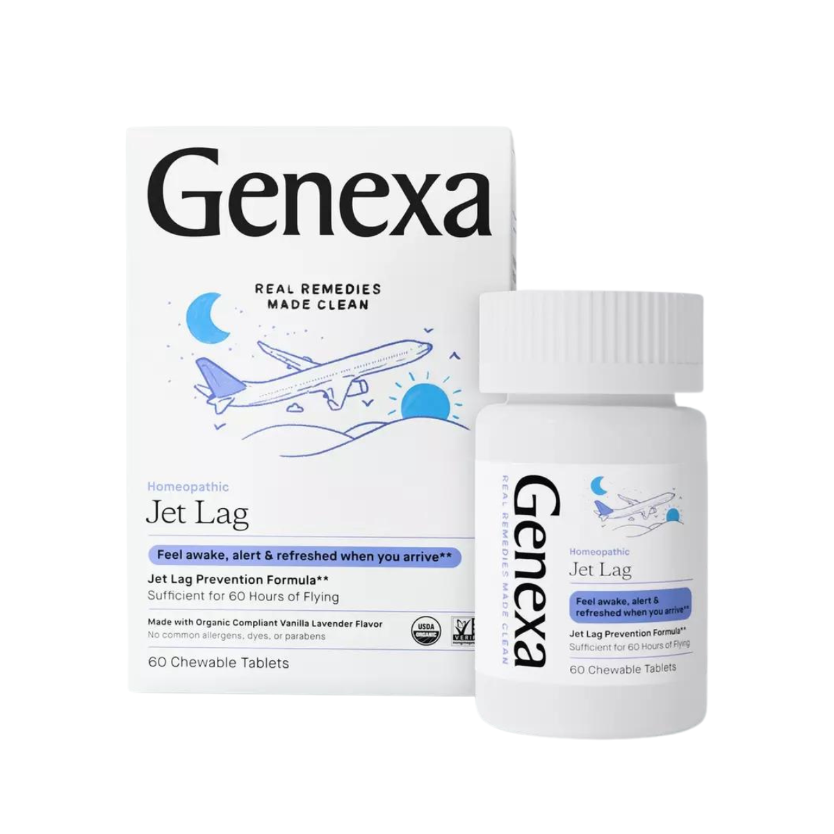 Genexa Jet Lag Prevention Formula