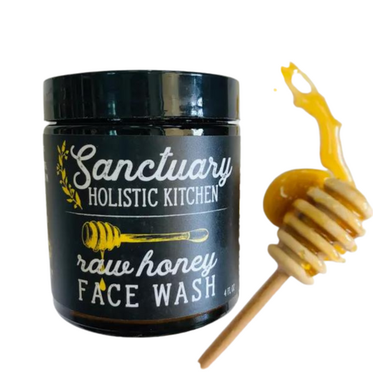 Sanctuary Holistic Kitchen Raw Honey Face Wash