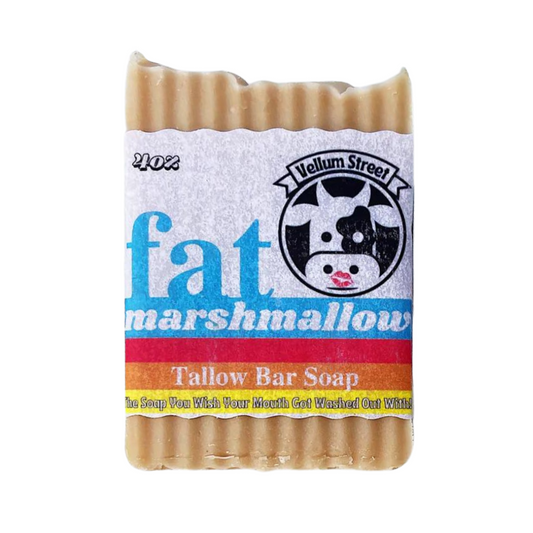 Vellum Street Fat Marshmallow Tallow Soap