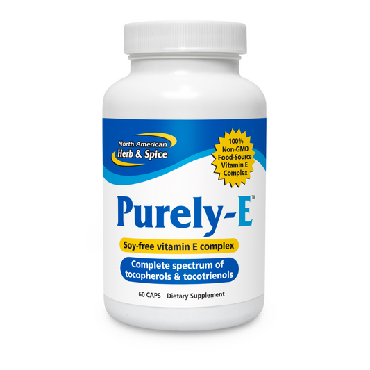 Purely-E Vitamin E Capsules - 60 count