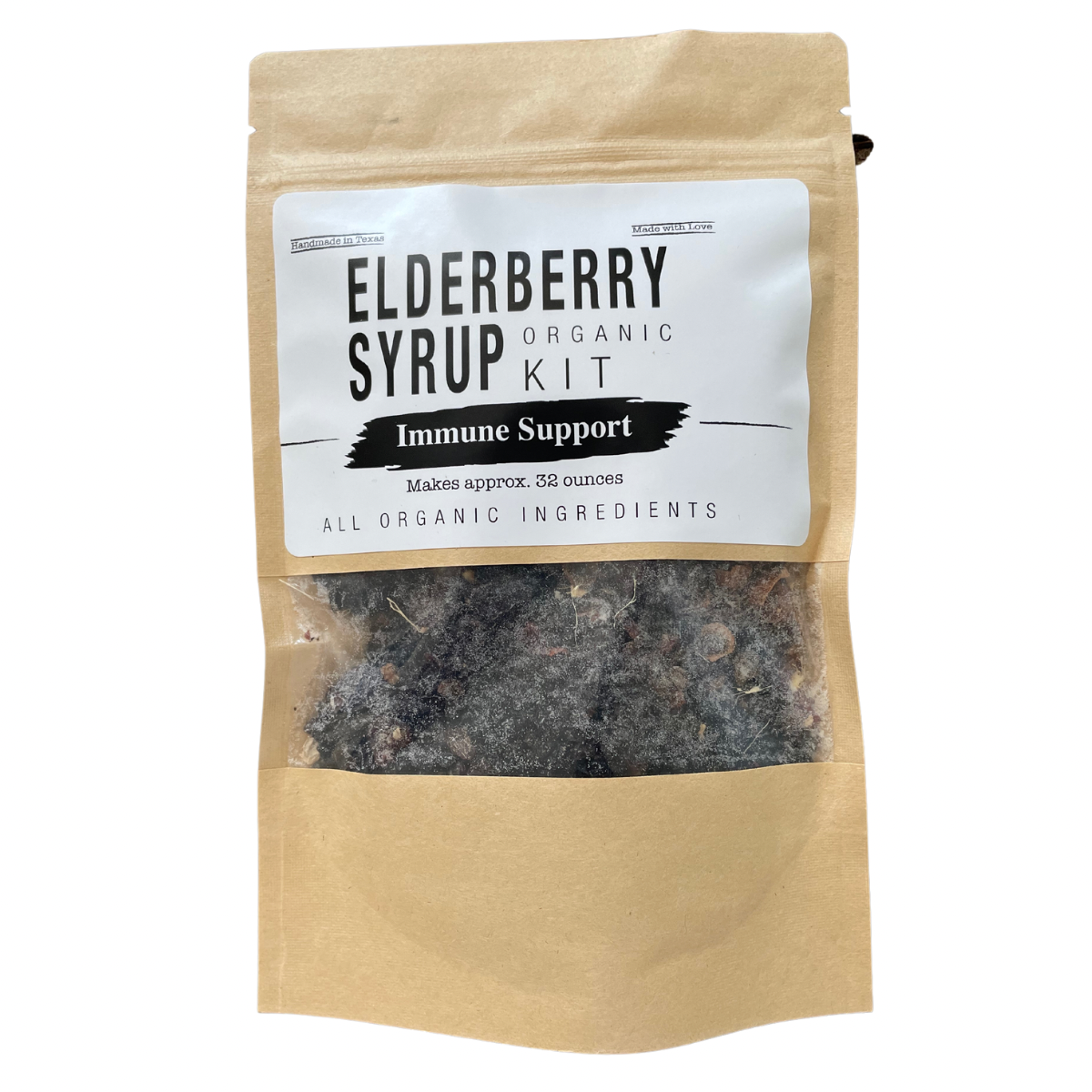 DIY Organic Elderberry Syrup Kits