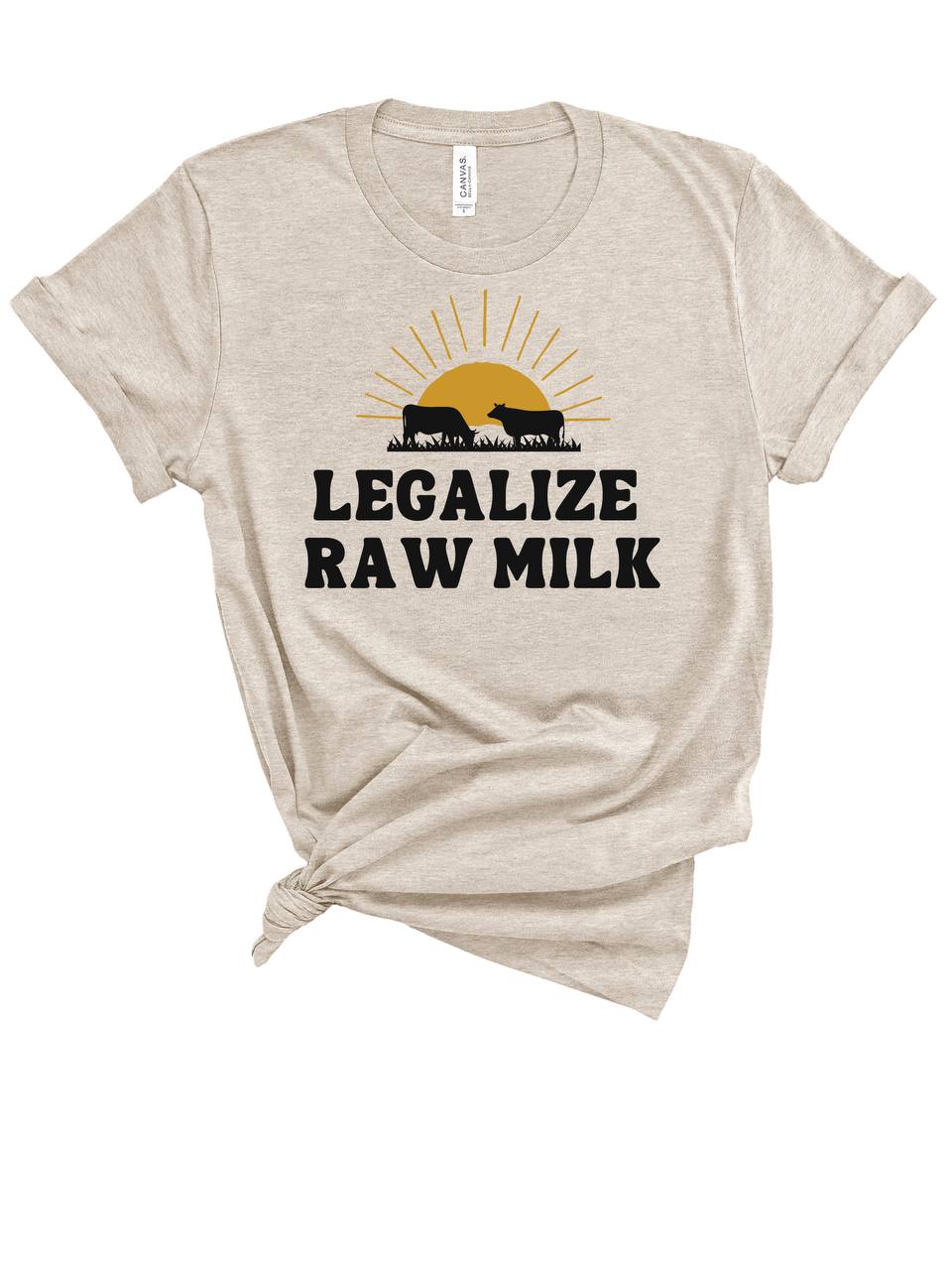 Legalize Raw Milk Tee