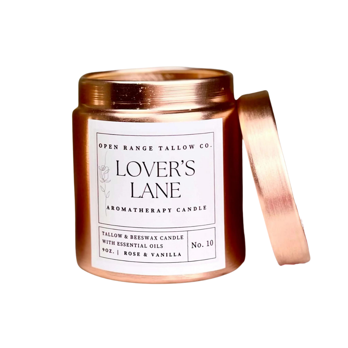 Lover's Lane Tallow and Beeswax Candle