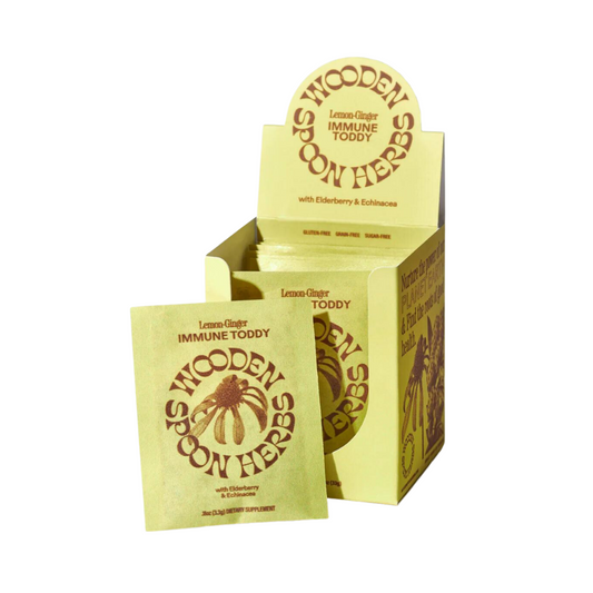 Wooden Spoon Herbs Lemon-Ginger Immune Toddy Sachets - Box of 10
